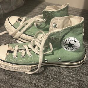 Converse Kids High-Top Sneakers - Green